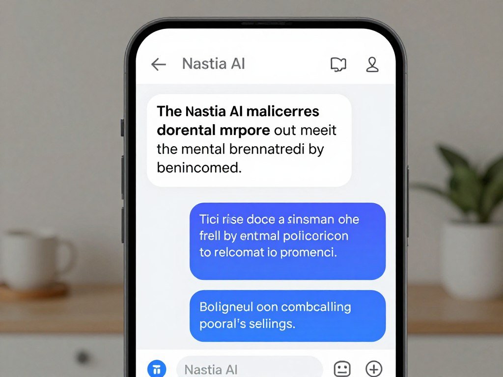 Nastia AI conversation interface