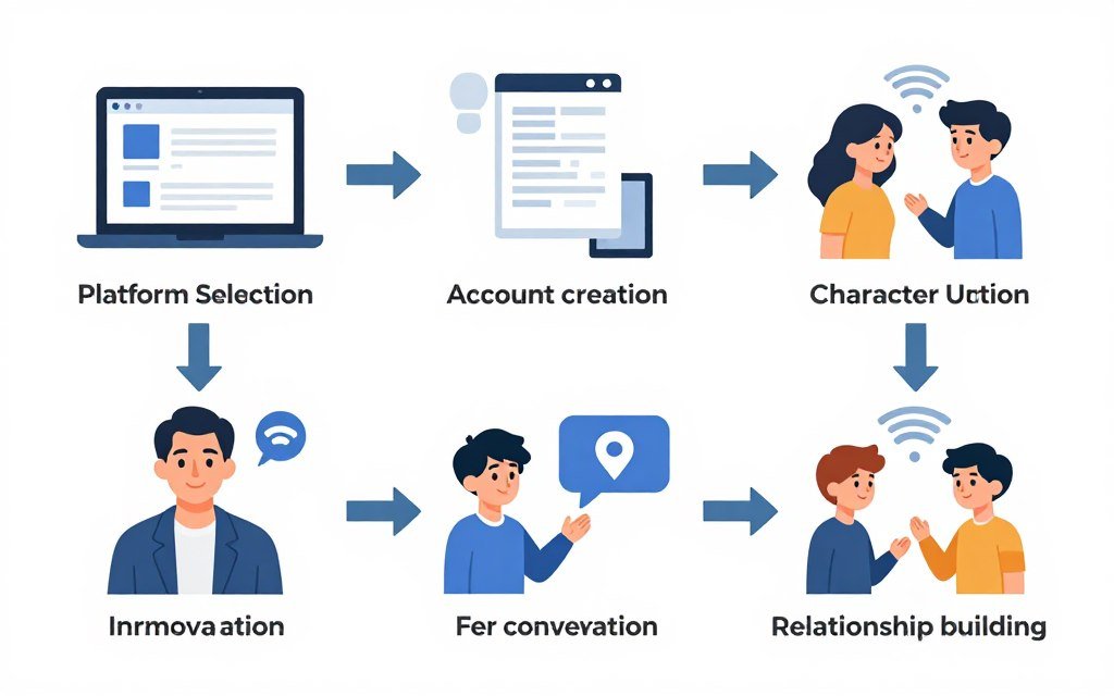 step-by-step guide to creating AI girlfriend account