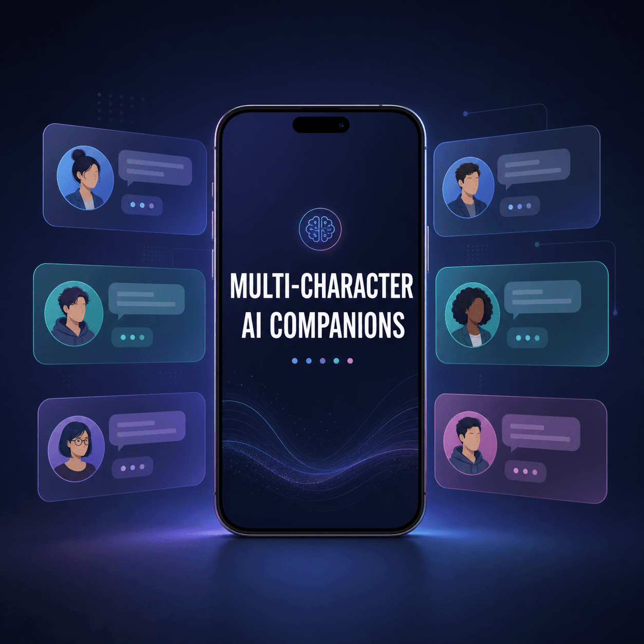 AI Girlfriend Apps That Support Multiple Characters