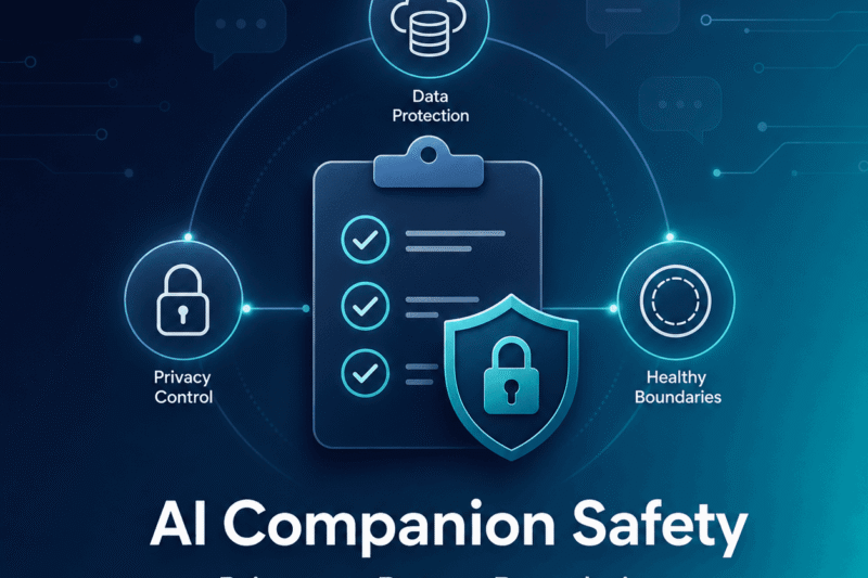 AI Girlfriend Safety Checklist: Privacy, Data, Boundaries