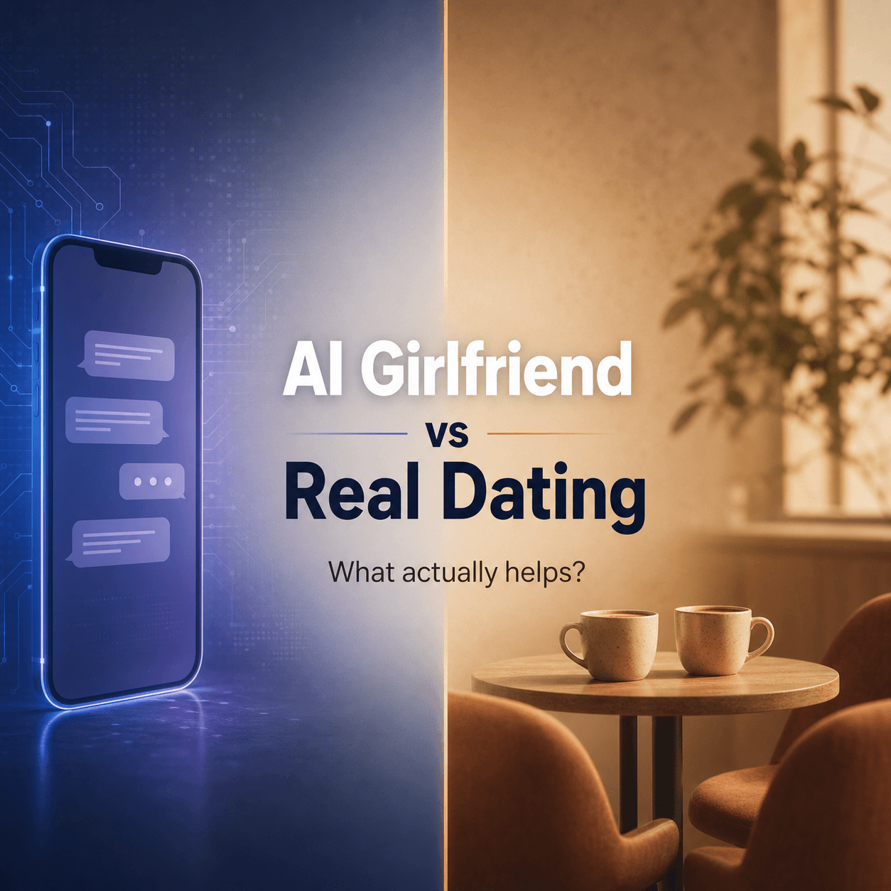 AI Girlfriend vs Real Dating: What Actually Helps?