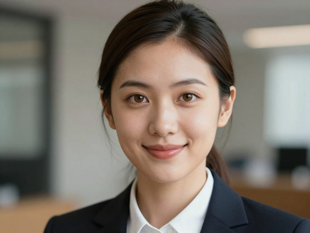 An ultra-realistic 8k portrait of a stunning AI companion with expressive hazel eyes and a kind smile, photorealistic lighting, soft bokeh background. An ultra-realistic 8k portrait of a stunning AI companion with expressive hazel eyes and a kind smile, photorealistic lighting, soft bokeh background.