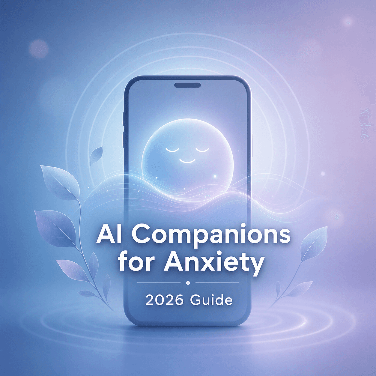 Best AI Companion Apps for Anxiety Support in 2026