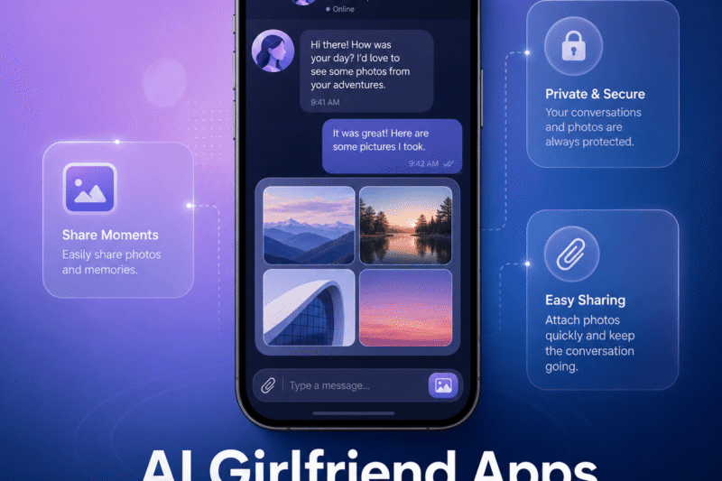 Best AI Girlfriend Apps With Photo Sharing Features