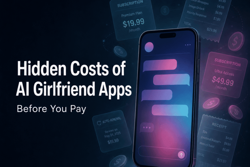 Hidden Costs of AI Girlfriend Apps (Before You Pay)