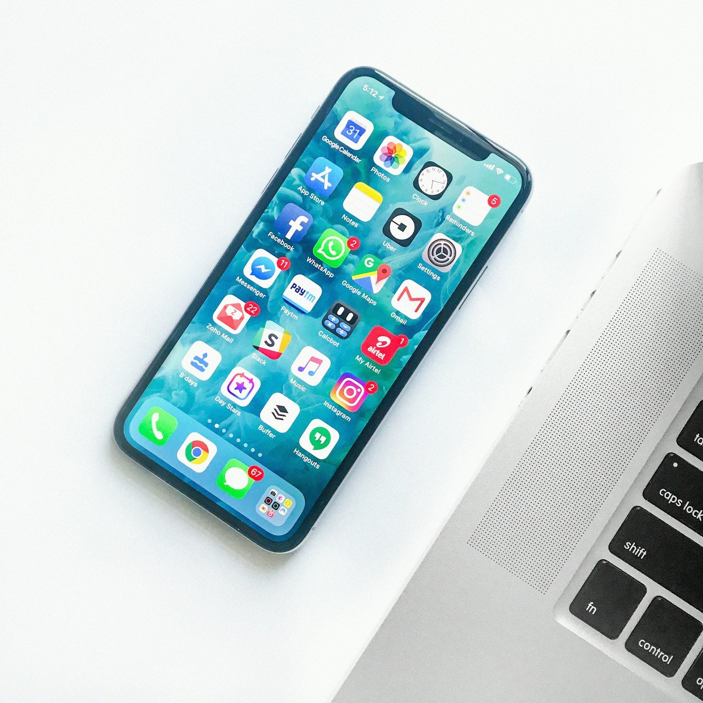 Replika style AI companion chat on a phone