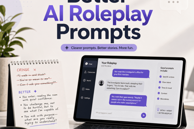 Stop the Cringe: Better AI Roleplay Prompts That Work