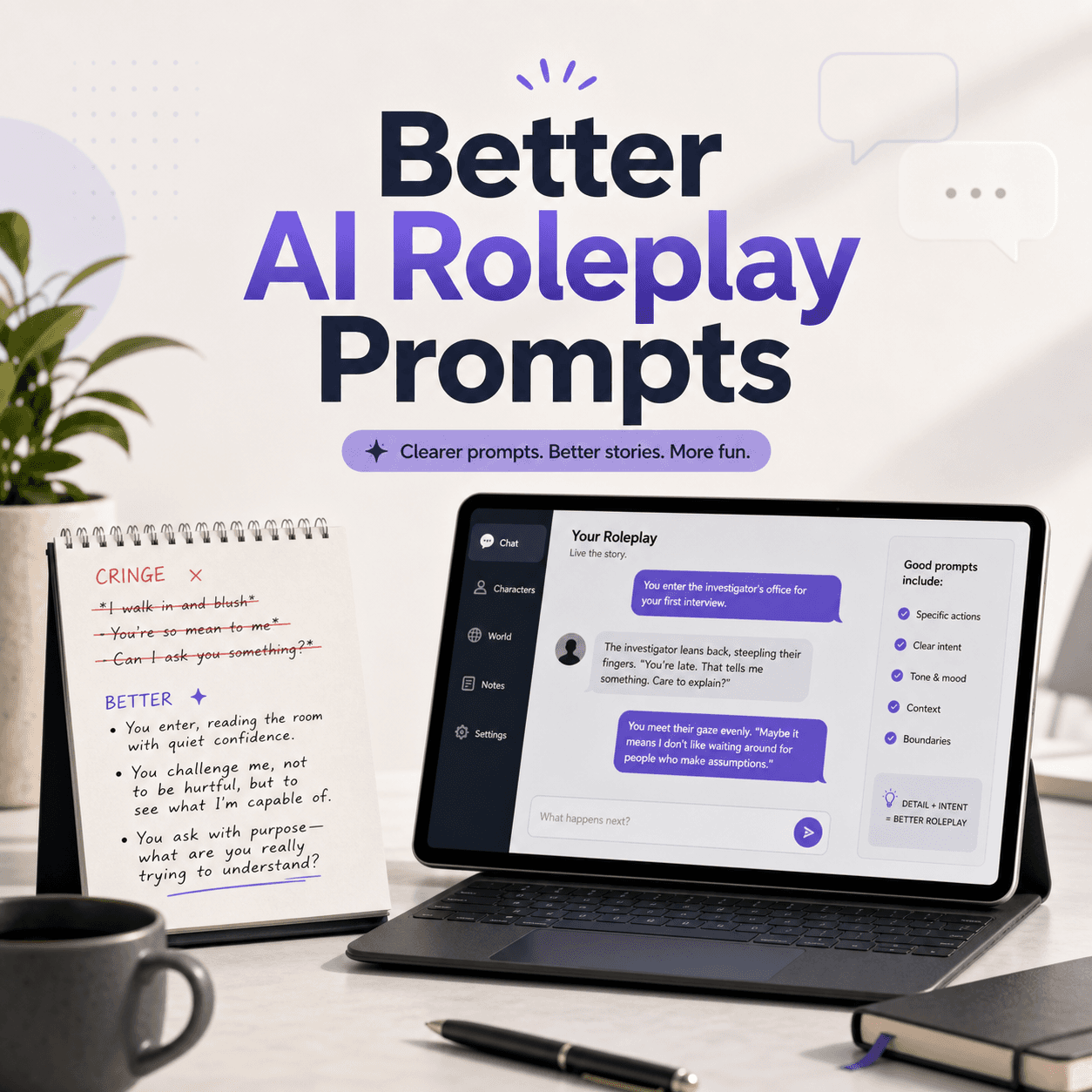 Stop the Cringe: Better AI Roleplay Prompts That Work