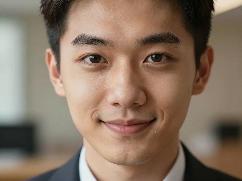 Hyper-realistic close-up portrait of a beautiful AI companion with warm, expressive eyes and soft cinematic lighting, 8k resolution, highly detailed skin texture, and a gentle smile. Hyper-realistic close-up portrait of a beautiful AI companion with warm, expressive eyes and soft cinematic lighting, 8k resolution, highly detailed skin texture, and a gentle smile.