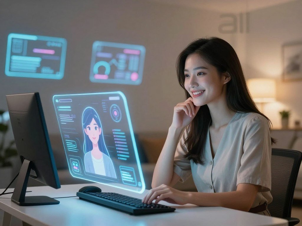 ai girlfriend video