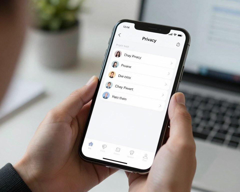 privacy settings for a free AI chat platform