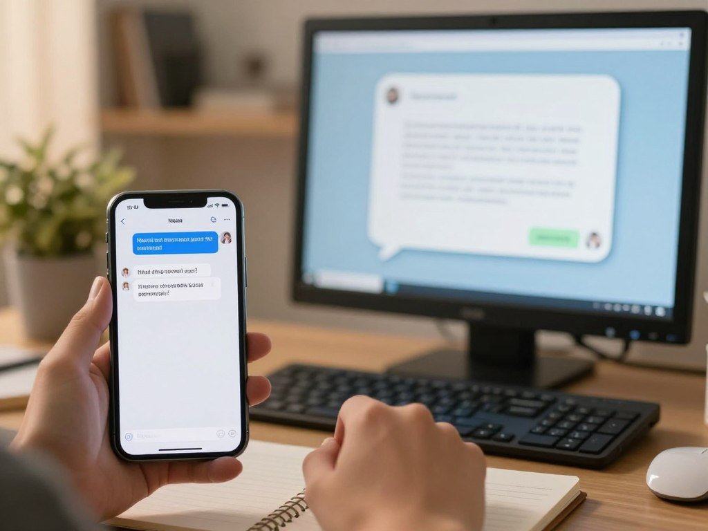 user asking questions in a free AI chat